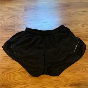 Lululemon Black Hotty Hot Short Shorts
